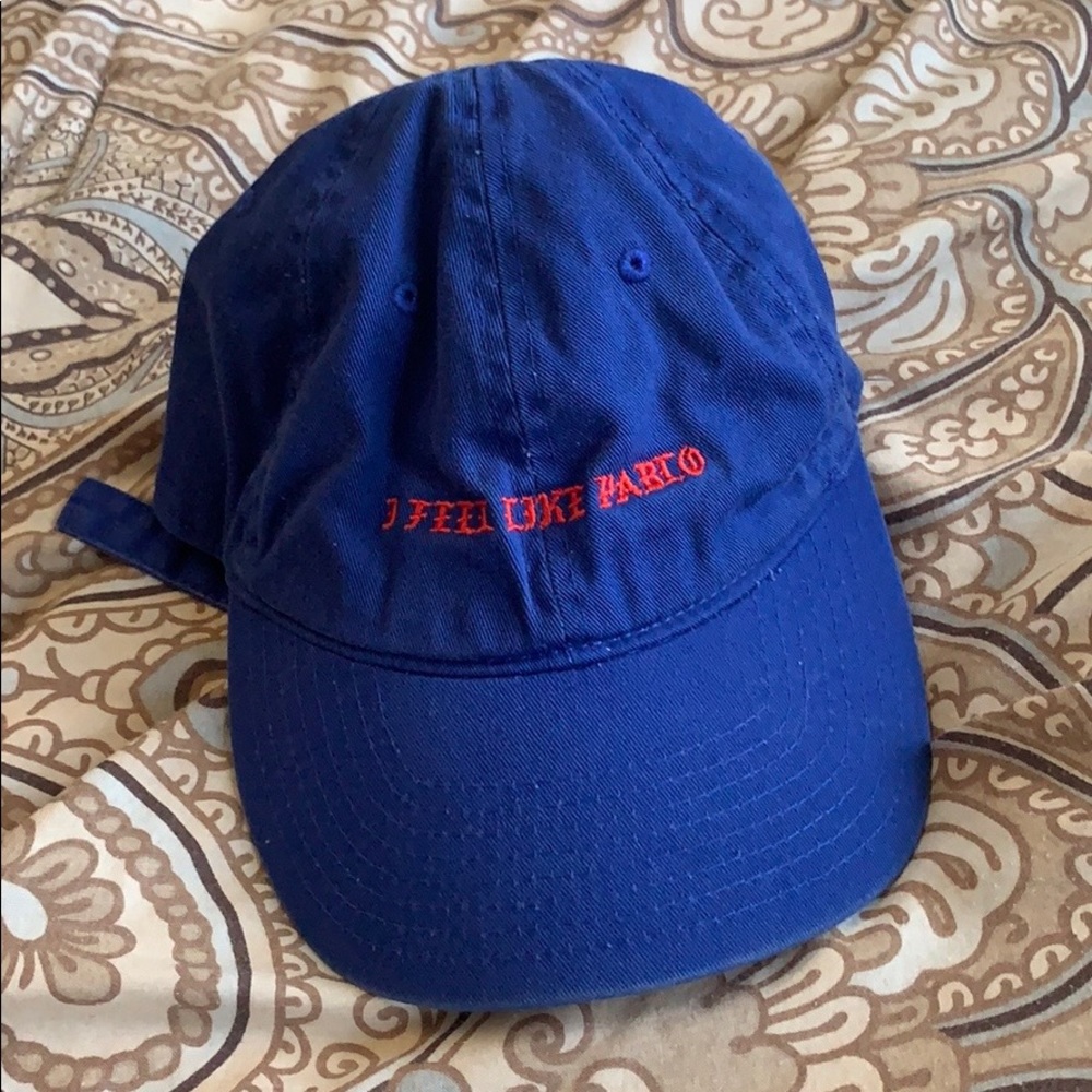 Kanye West I Feel Like Pablo blue hat